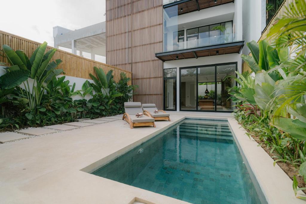 Modern 3BR Private Pool Villa 5-min Beach Modern 3BR Private Pool Villa 5-min Beach